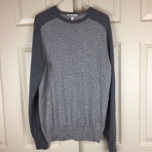 Boden Men’s Crewneck Wool Raglan Pullover Sweater